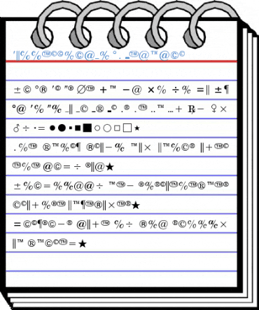 CommercialPi BT Font