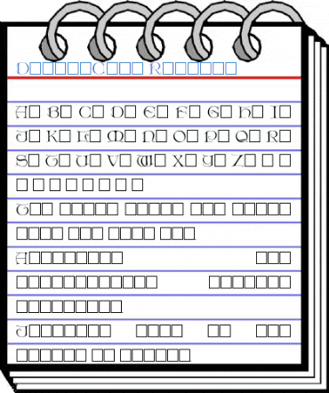 DieterCaps Regular Font