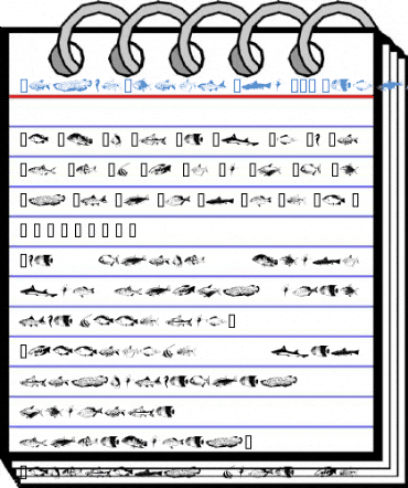 FishyPrint Two AOE Font