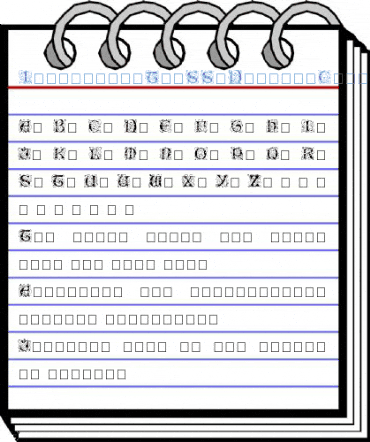 IlluminatiTwoSSiDisplayCaps Font