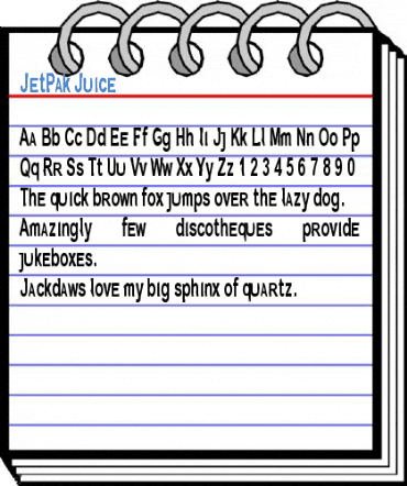 JetPak Juice Font