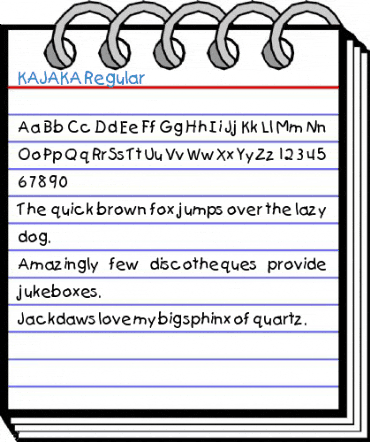 KAJAKA Font