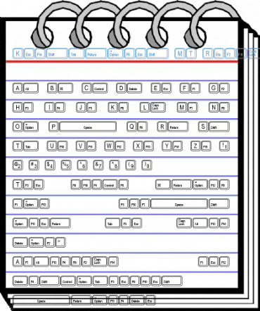 Keystrokes MT Font