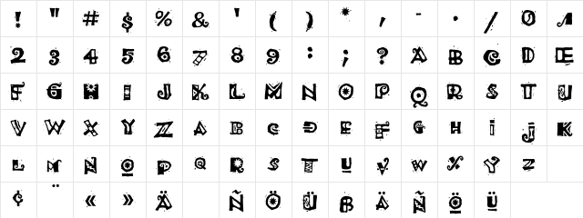 VTCojones Laredo Character Map