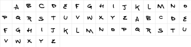 vtks mint Regular Character Map