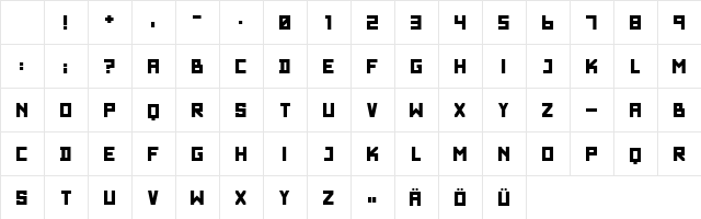 SF WADIM GIANT Heavy Character Map SF WADIM GIANT Heavy Character Map
