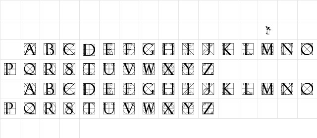 Walrod Regular Character Map