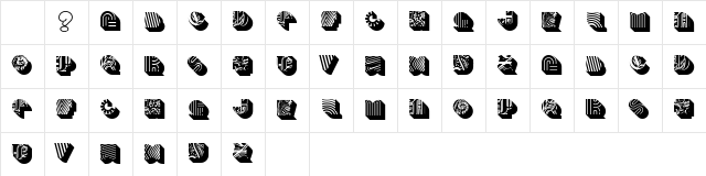 BENTO Heavy Character Map