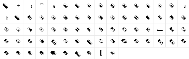 Wdrop07 Regular Character Map Wdrop07 Regular Character Map