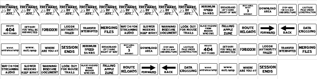 New Regular Character Map