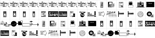 New Regular Character Map