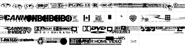WHV Regular Character Map