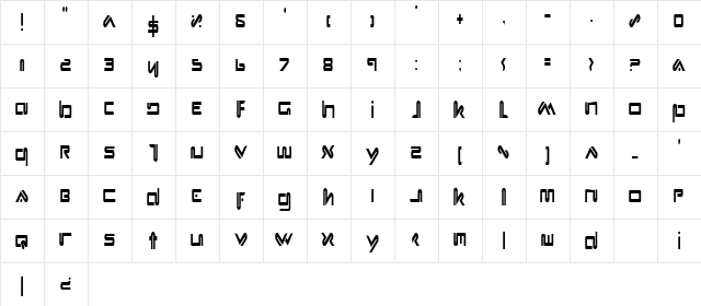 Xephyr Condensed Condensed Character Map Xephyr Condensed Condensed Character Map