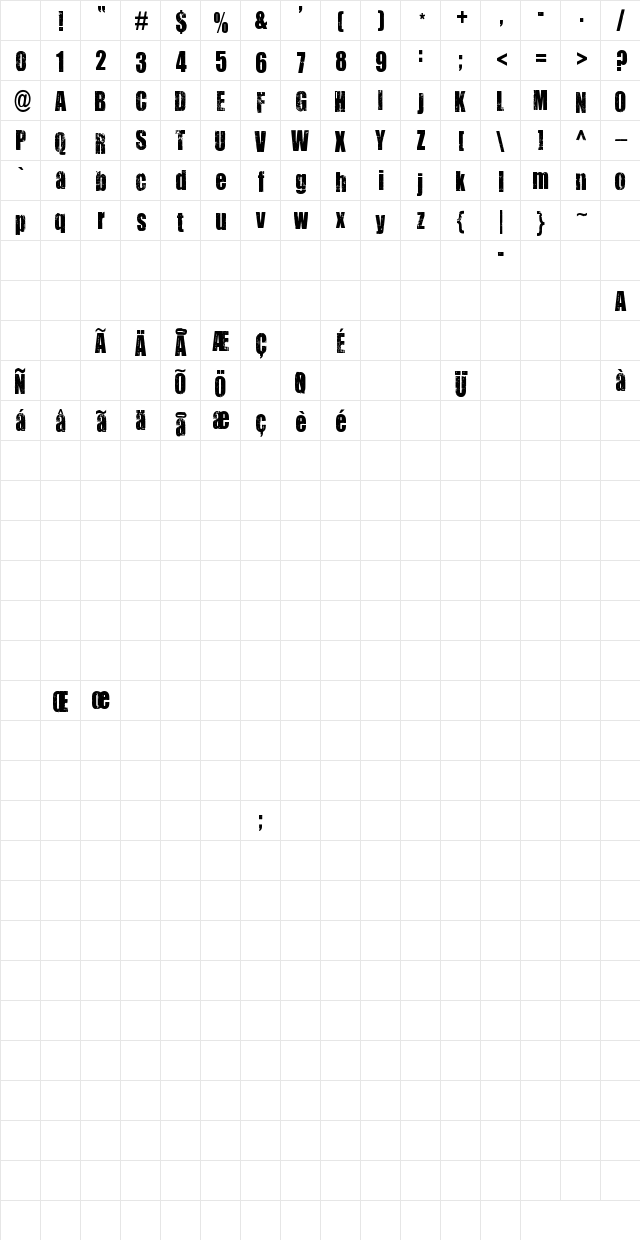 You Are Loved Regular Character Map You Are Loved Regular Character Map