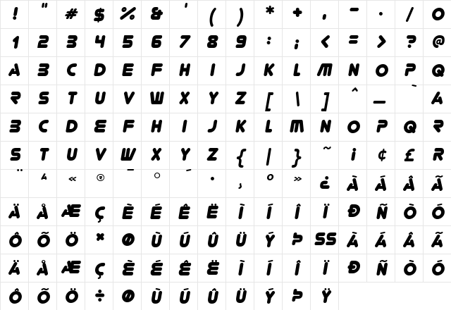You're Gone Italic Character Map You're Gone Italic Character Map