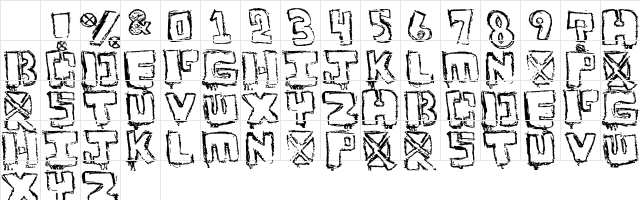 Your Font Regular Character Map Your Font Regular Character Map