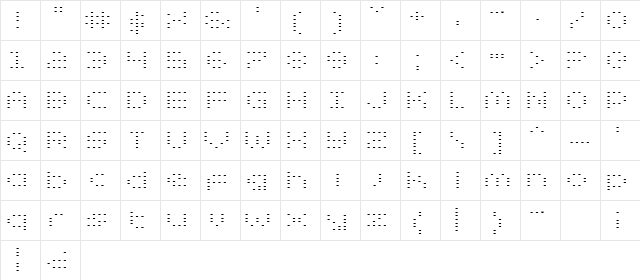 Zado Expanded Expanded Character Map Zado Expanded Expanded Character Map