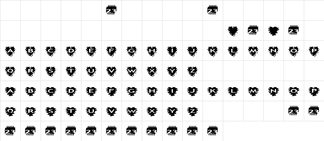 Zone23_Two Kinds of Love V Normal Character Map