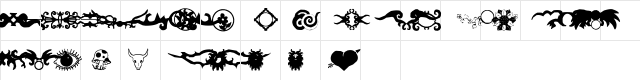 New Regular Character Map