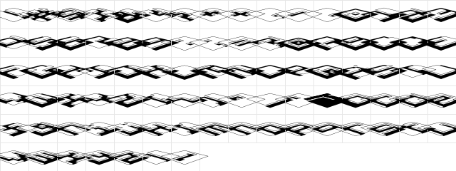 26Floor Regular Character Map