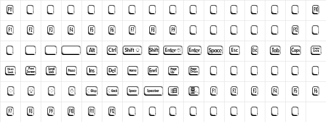Betsy Flanagan 2 Regular Character Map