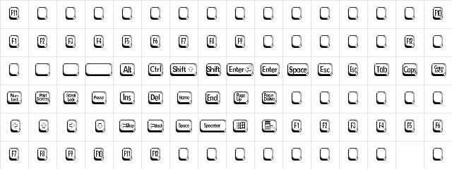 Betsy Flanagan 2 Regular Character Map