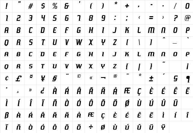 77London Fall Character Map