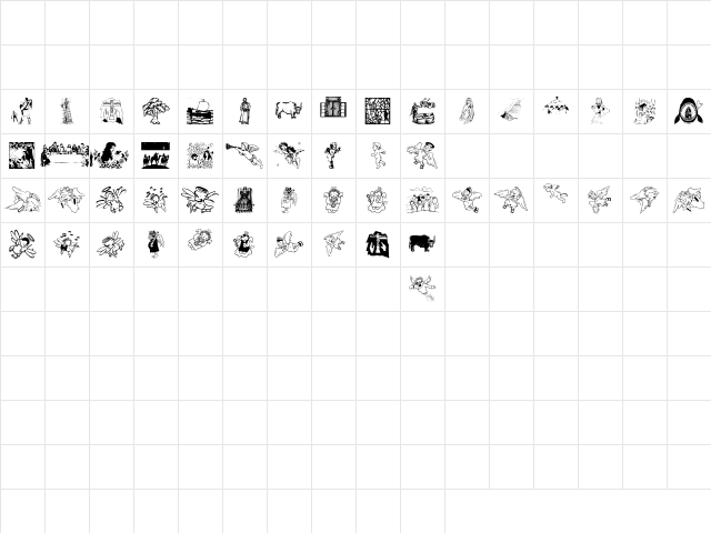 Biblical Regular Character Map