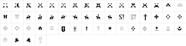 Archangel Icon Character Map