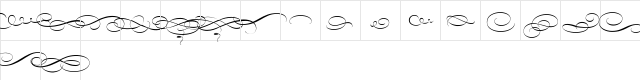 BickhScrMMOr_600_wt Italic Character Map