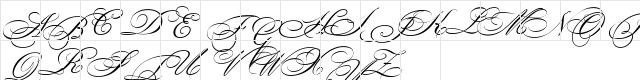 BickhScrMMSwCap_600_wt Italic Character Map