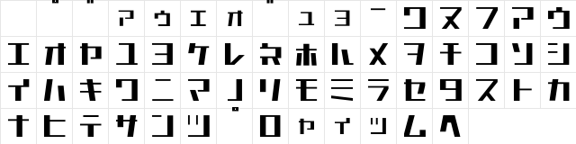Astro Light Character Map