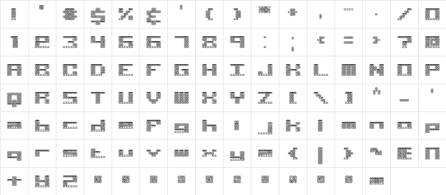 Knot BRK Normal Character Map Knot BRK Normal Character Map