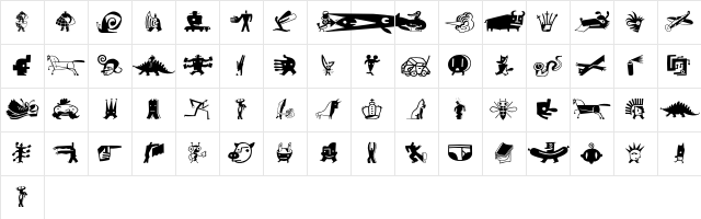 BigCheeseLight A Character Map