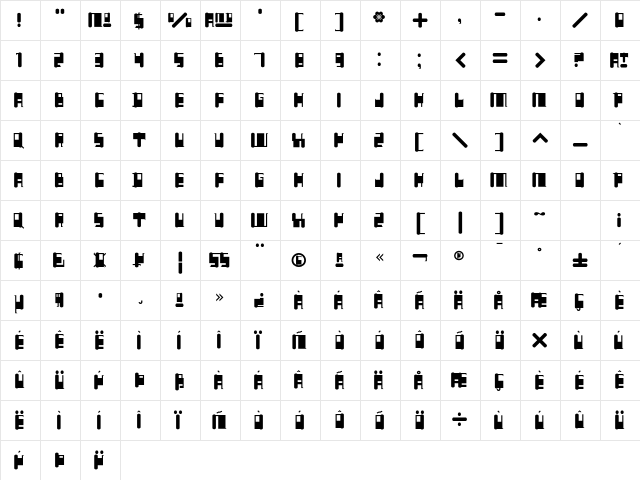 Cactus Patch Character Map Cactus Patch Character Map