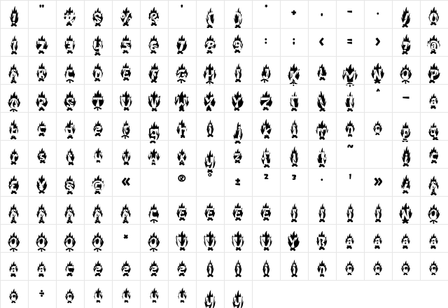 Cedar Heaven Fire Character Map