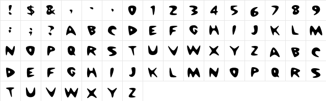 Cheap Motel Character Map