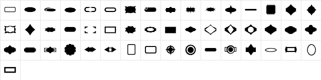 New Regular Character Map