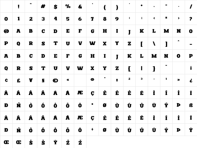 Crafter Pieces Regular Character Map Crafter Pieces Regular Character Map