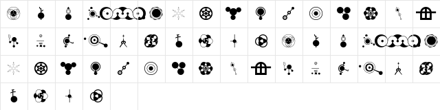 Cropbat 1 Character Map Cropbat 1 Character Map