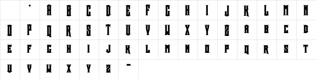 Crown Title Character Map Crown Title Character Map