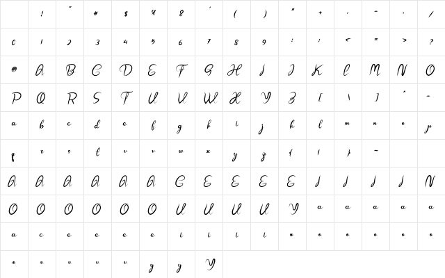 Delivery Bold Italic Character Map Delivery Bold Italic Character Map