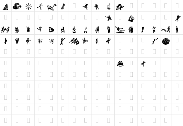 DF Primitives Two Plain Character Map