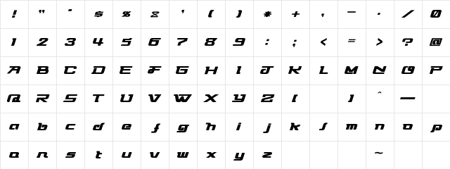 Ef4000cc Regular Character Map Ef4000cc Regular Character Map