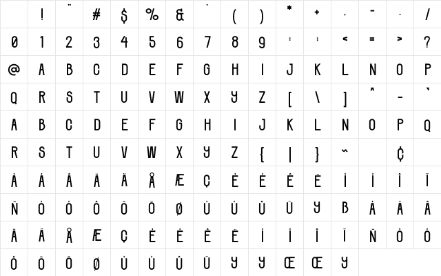 Falling Dried Regular Character Map Falling Dried Regular Character Map