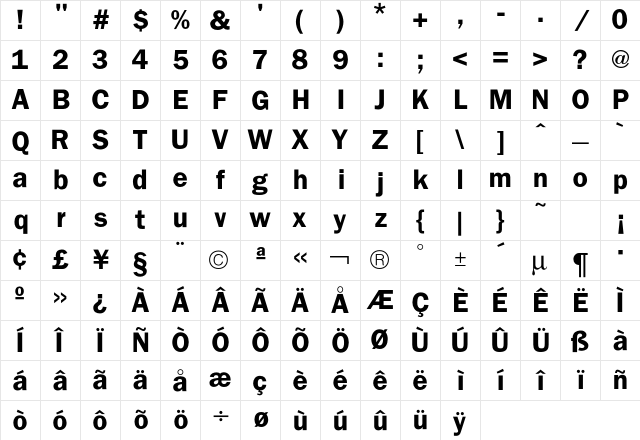 Franklin Demi Character Map