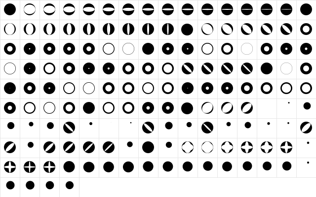 Freeform Four Character Map