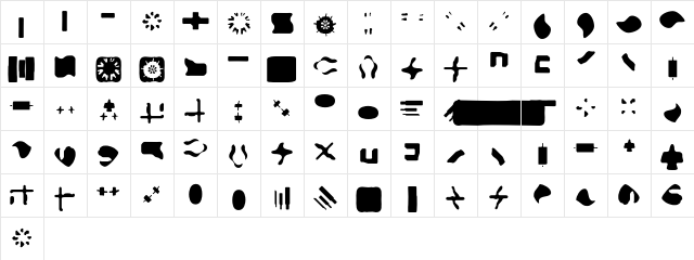 Freeform One Character Map