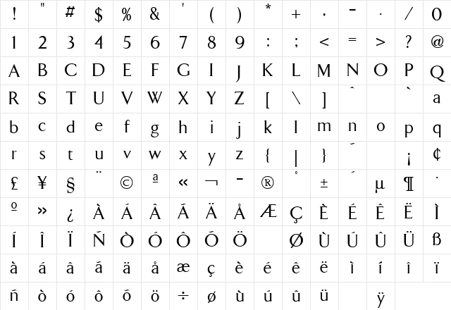 Arrow Regular Character Map Arrow Regular Character Map