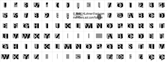 Le Film Classic Character Map